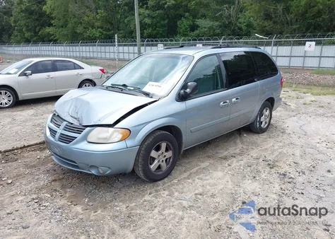 2006 Dodge Grand Caravan Sxt из США, поврежденный, VIN 2D4GP44L96R789238